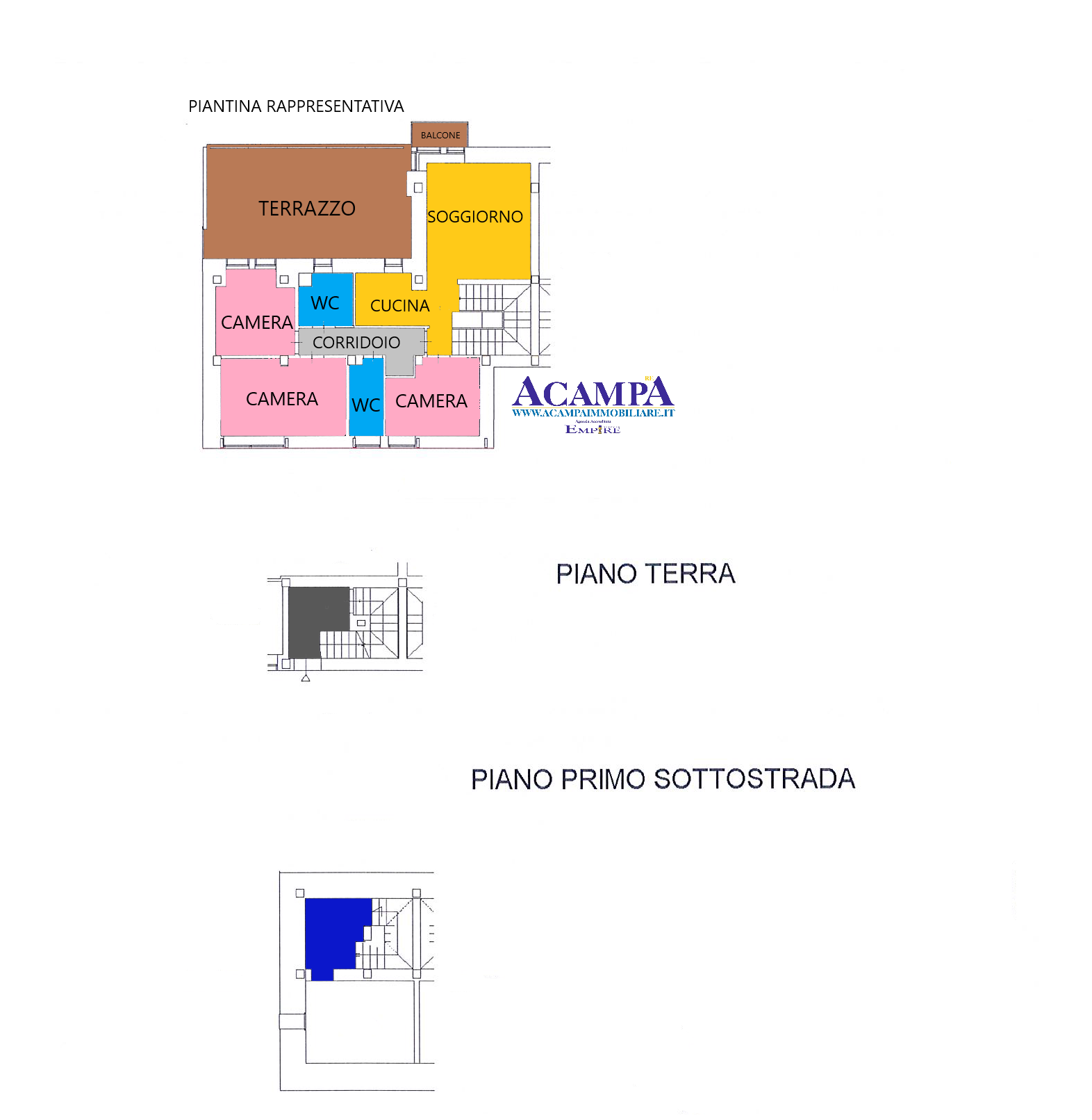 NAPOLI ” Le Residenze dei Parchi ” Appartamento con terrazzo e P. Auto