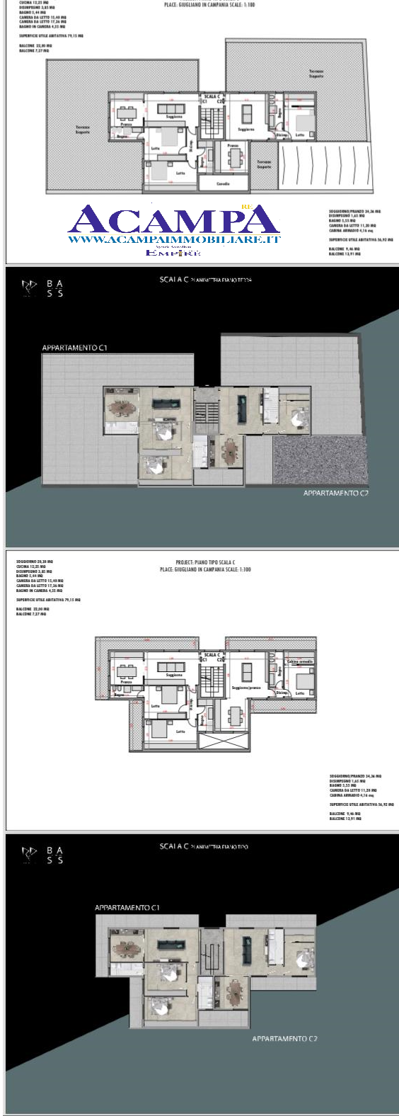 GIUGLIANO IN CAMPANIA VIA COLONNE COMPLESSO RESIDENZIALE IN COSTRUZIONE